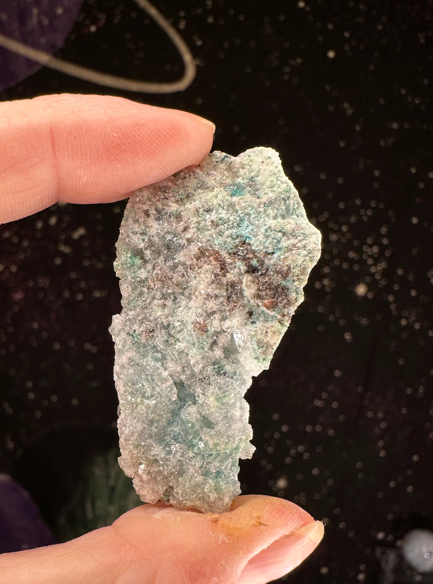 Blue Aragonite/Chrysocolla Specimen