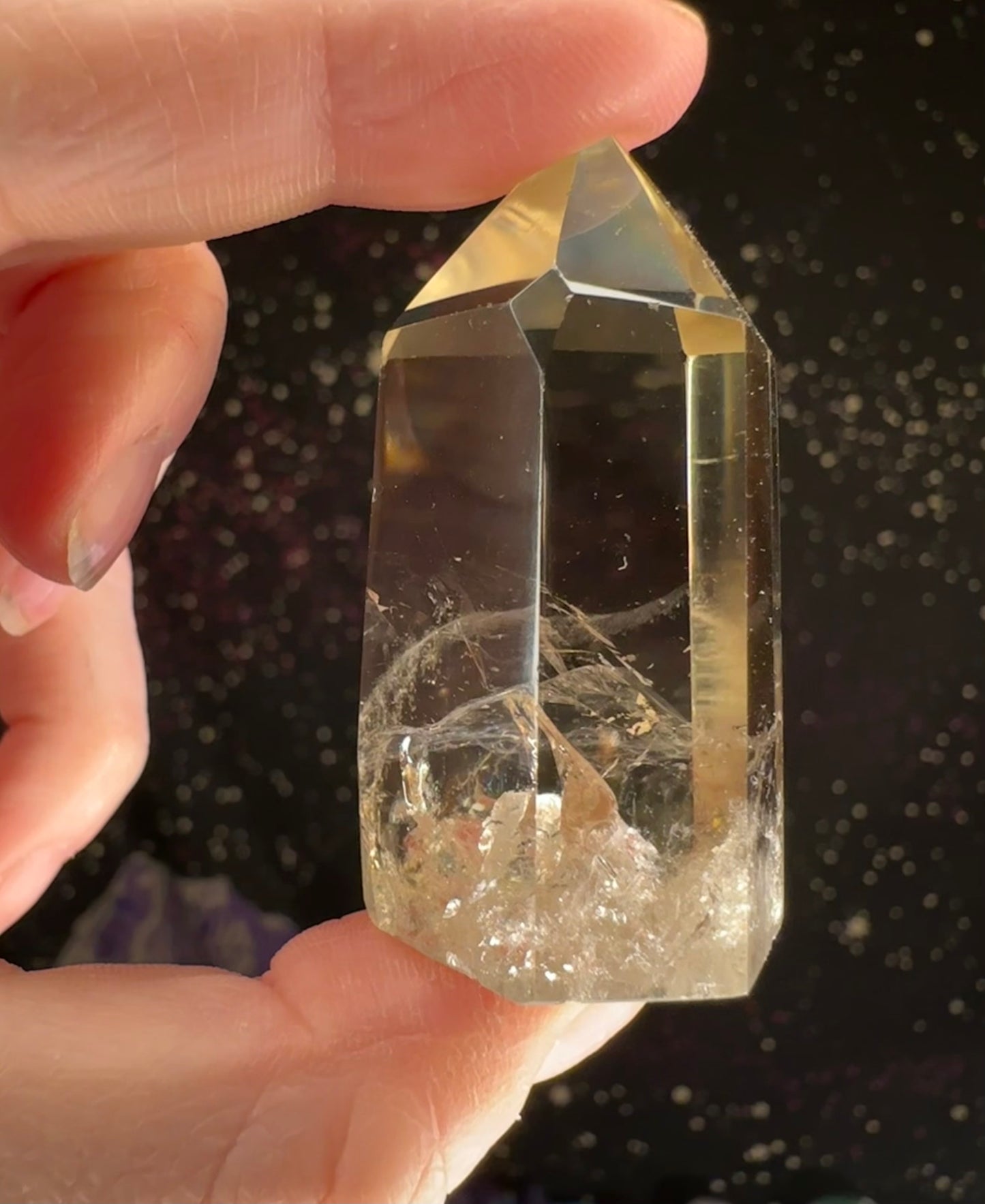 Natural Citrine tower (Brazil)