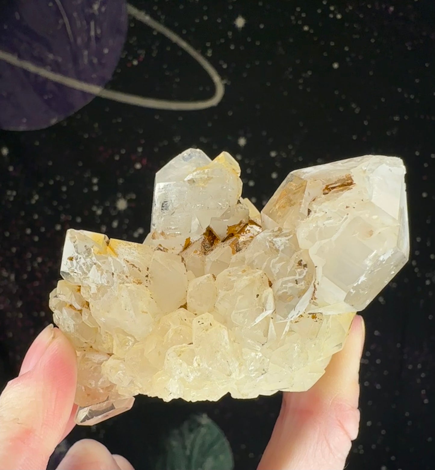Clear Quartz Cluster