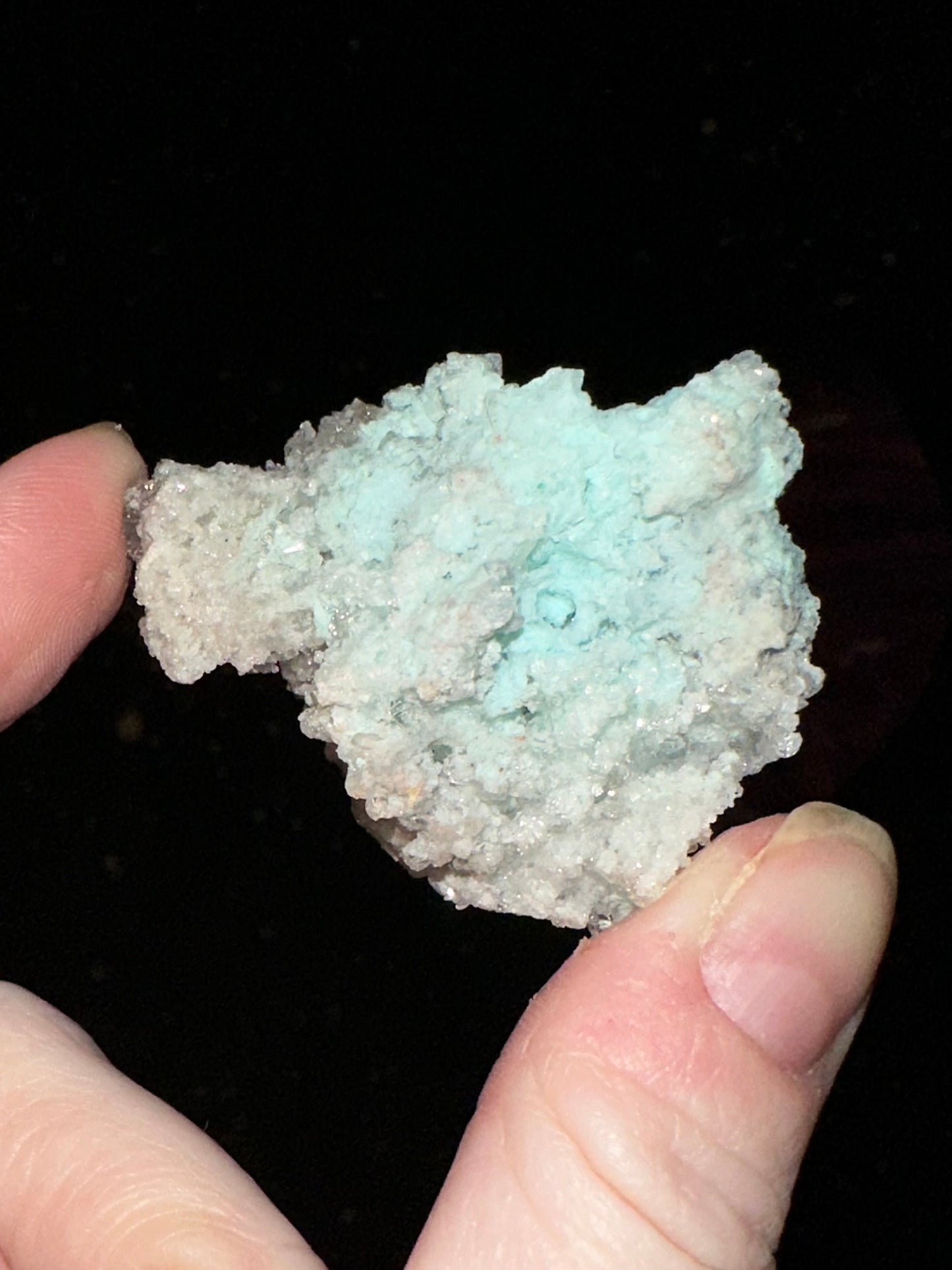Blue Aragonite/Chrysocolla Specimen