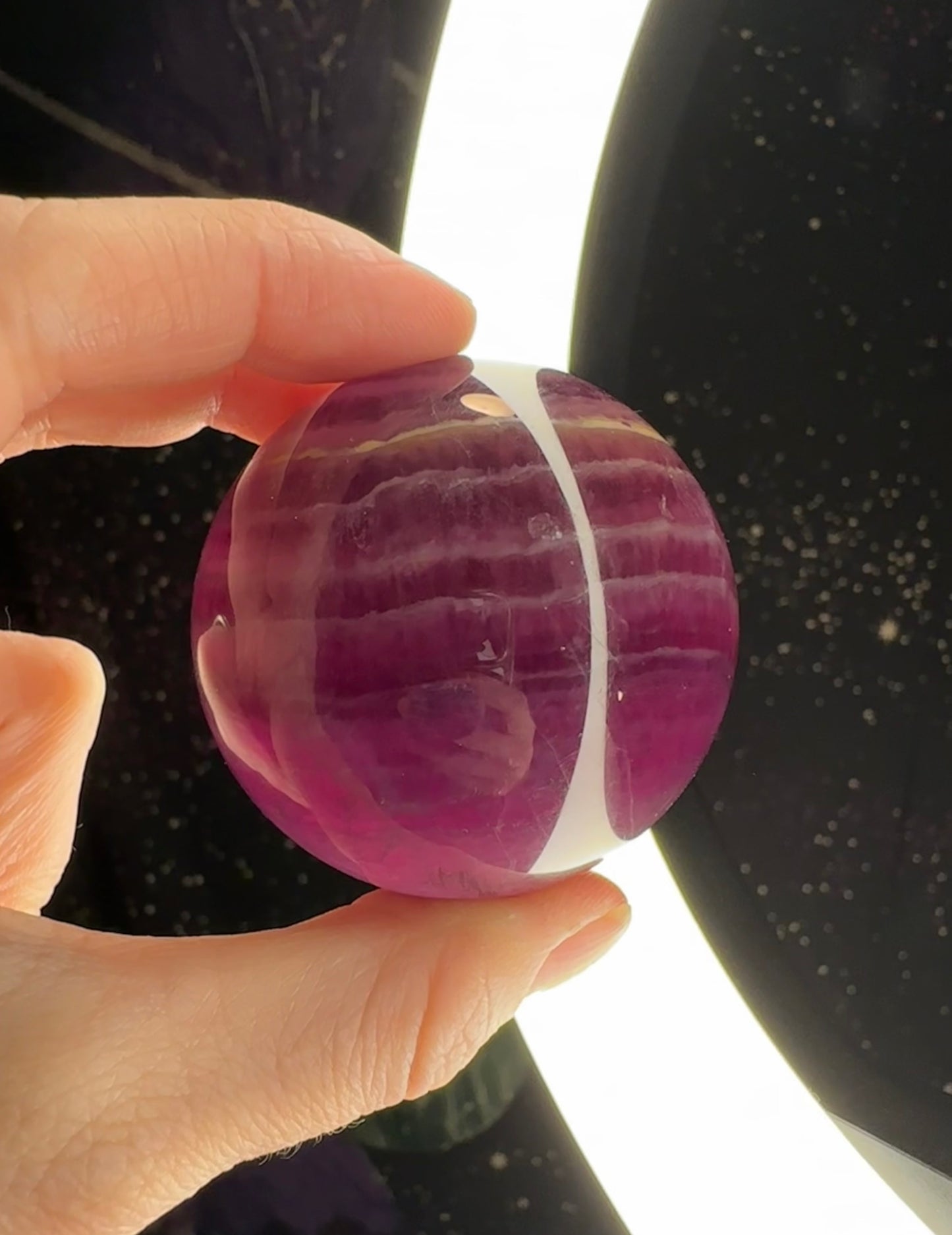 Candy Fluorite Sphere