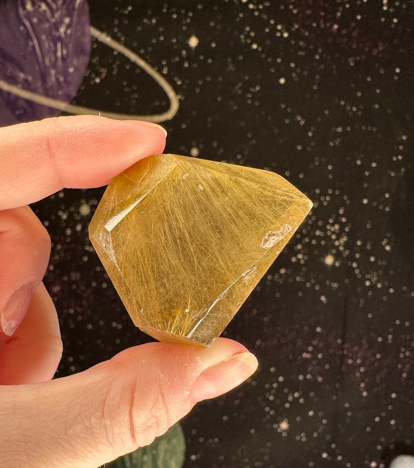 Golden Rutile Freeform