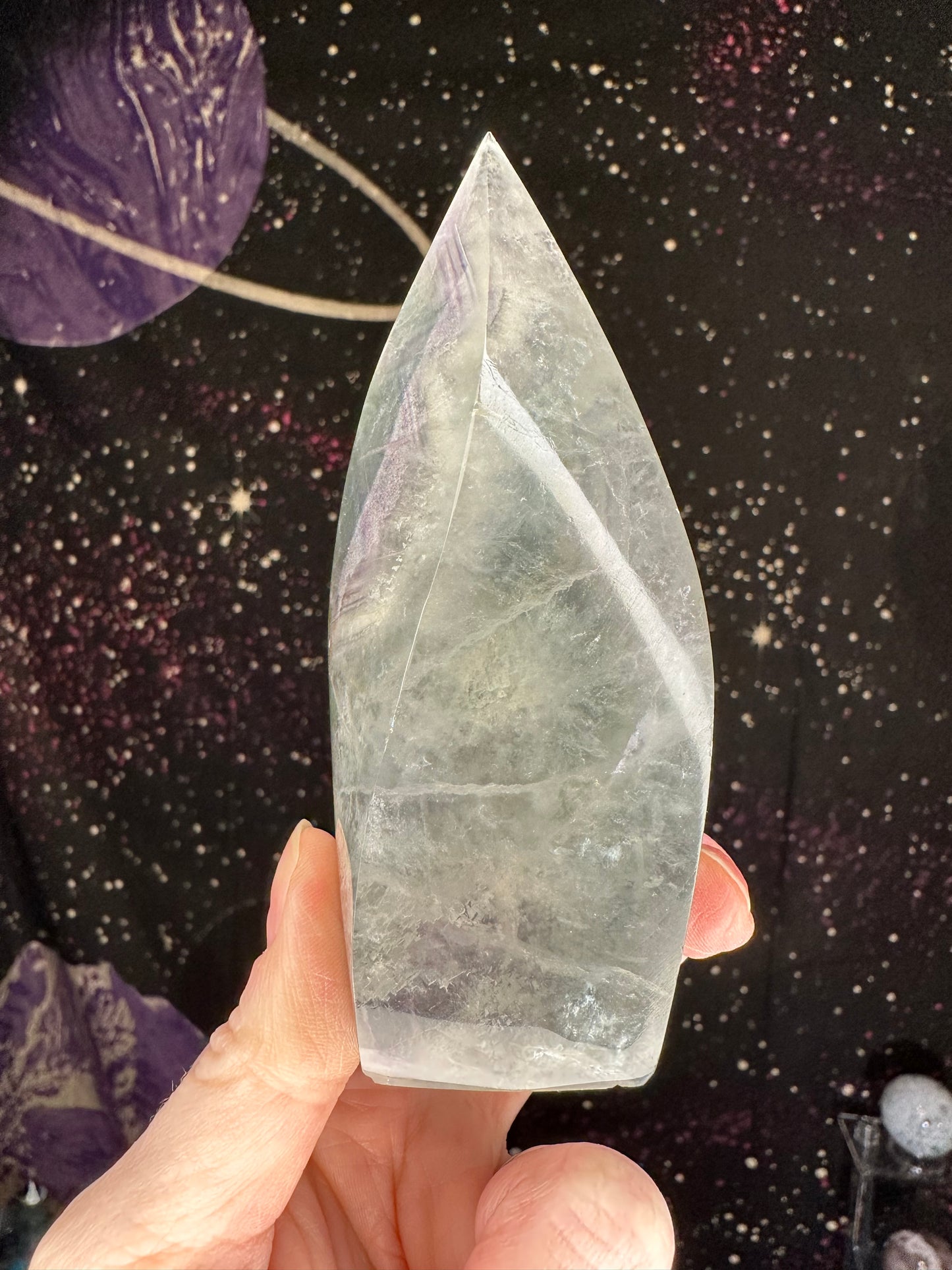 Rainbow Fluorite Flame