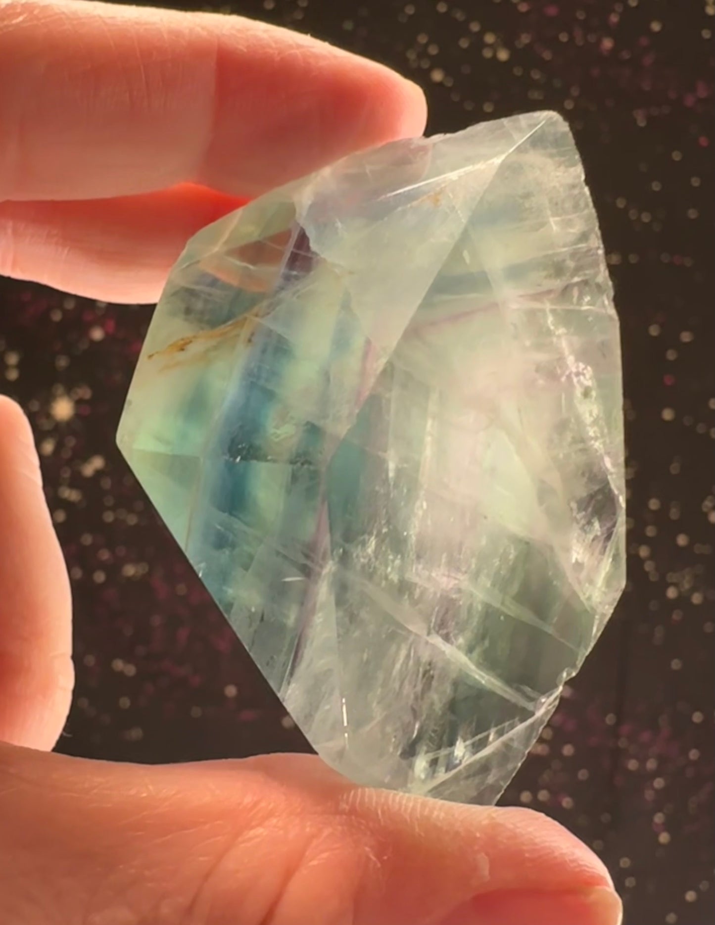 Blue/green Fluorite Freeform