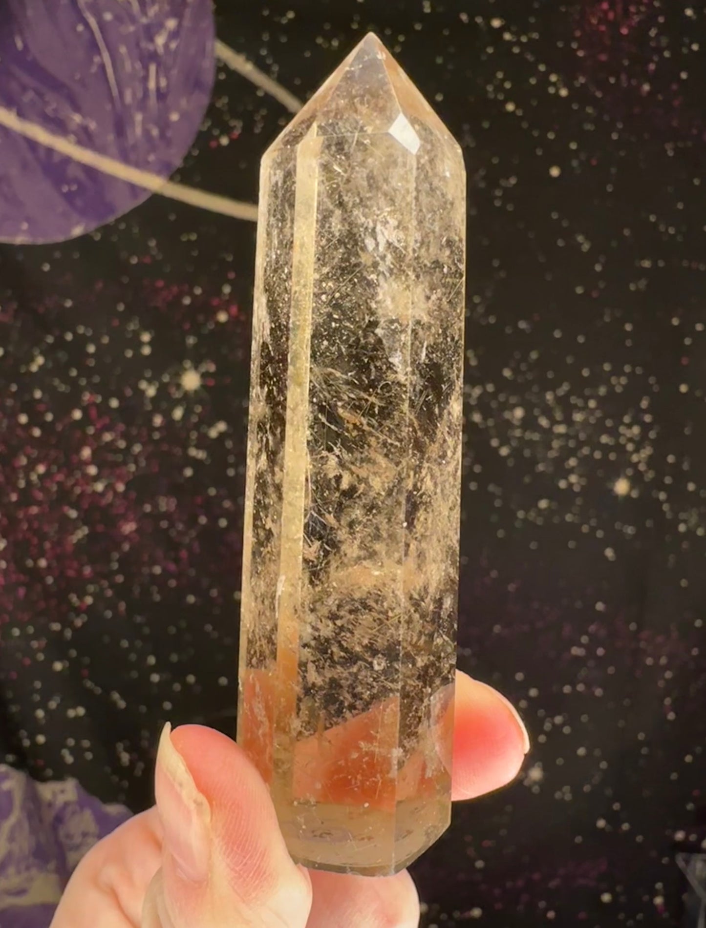 Smoky Quartz Tower