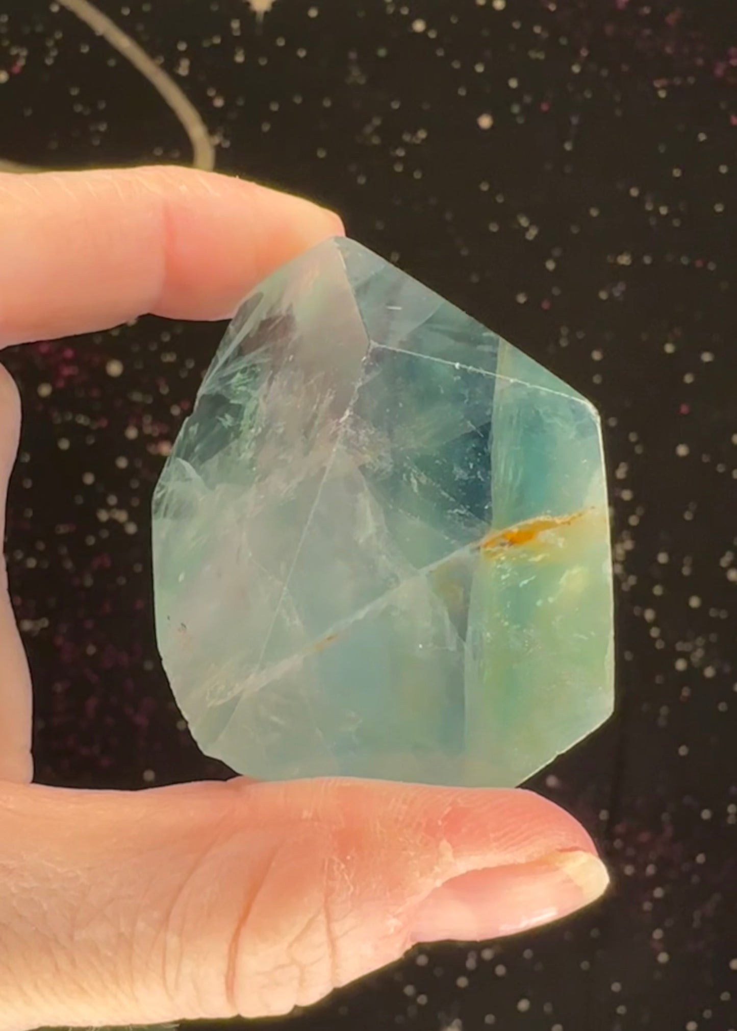 Blue/green Fluorite Freeform