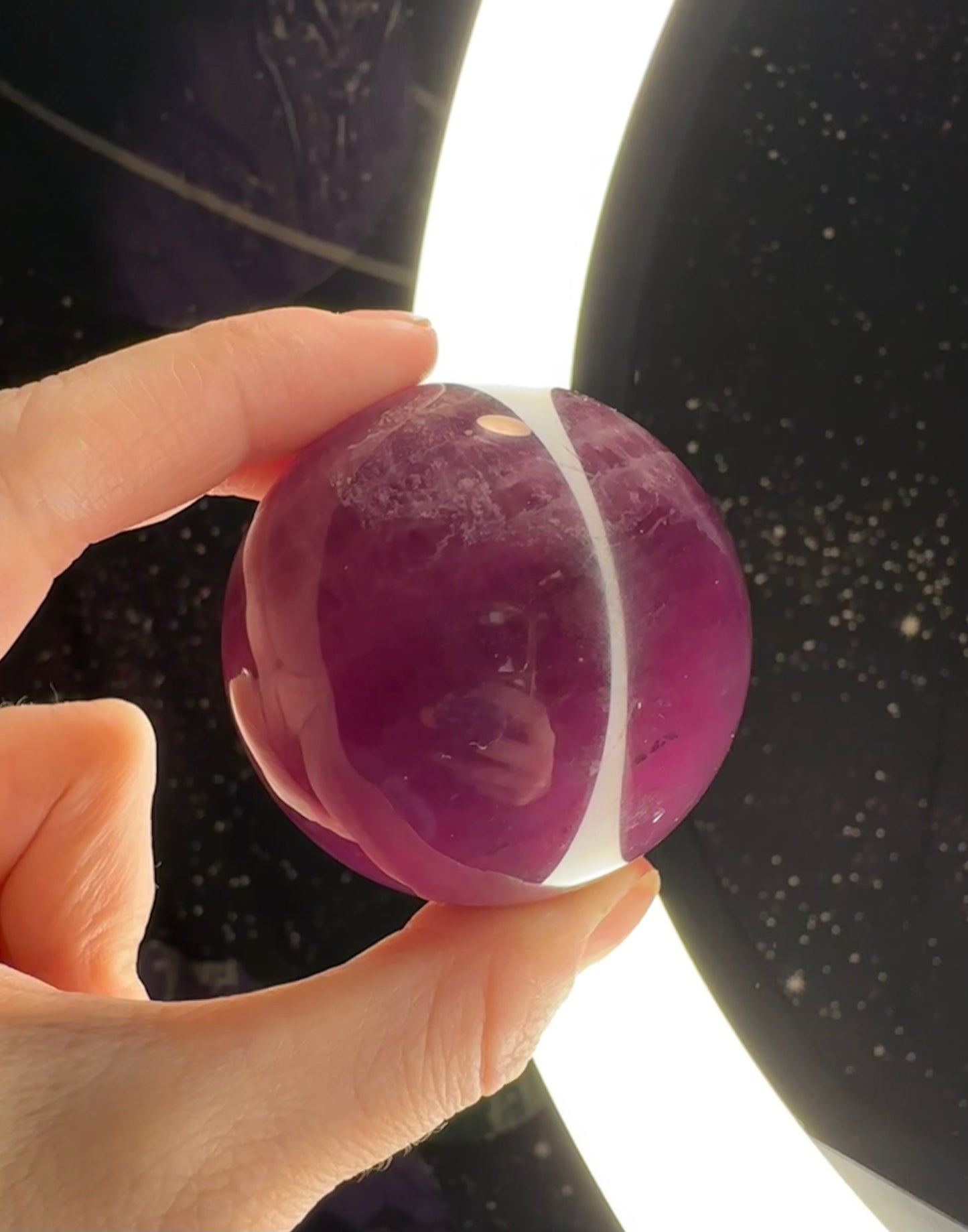 Candy Fluorite Sphere