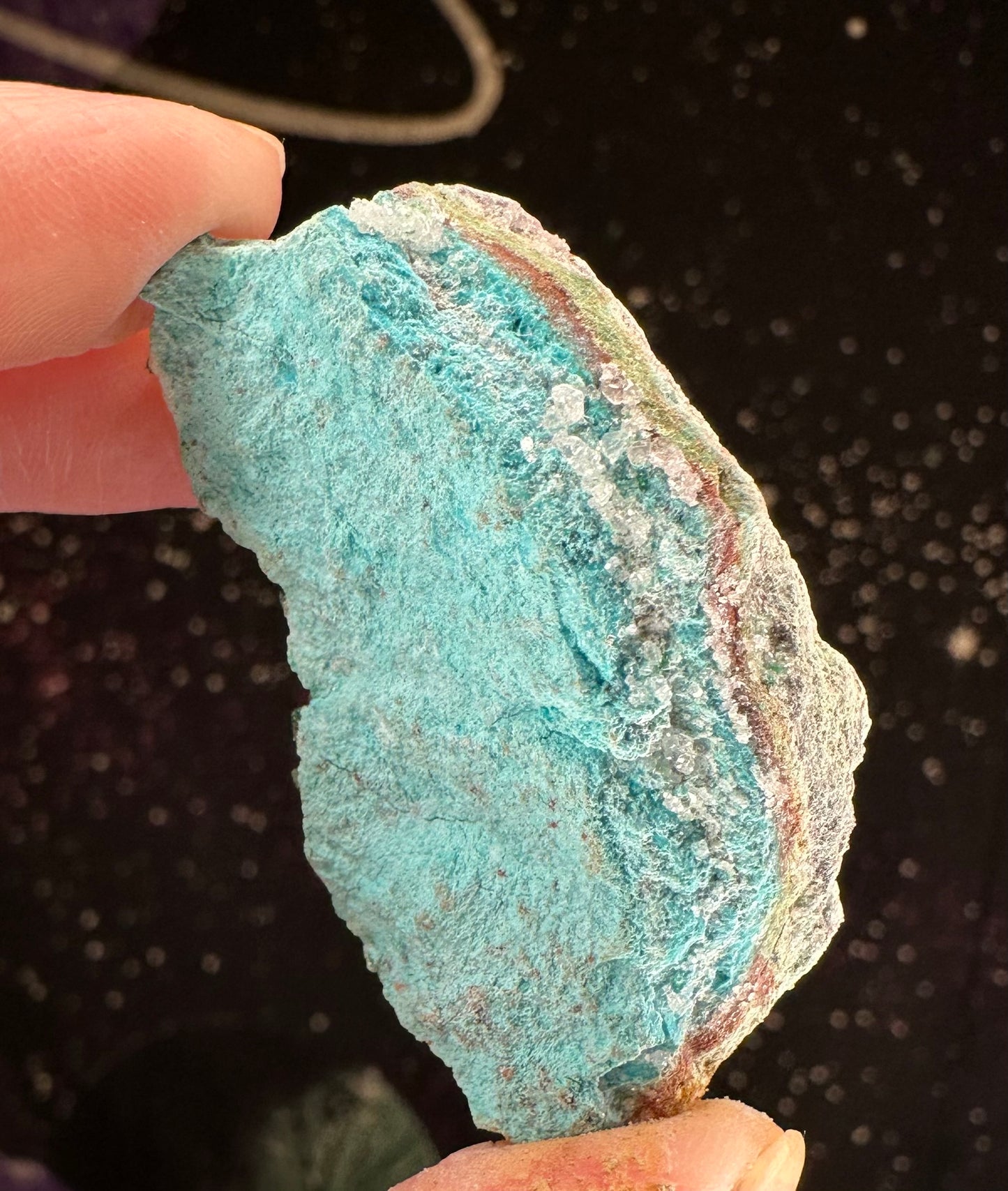 Blue Aragonite/Chrysocolla Specimen