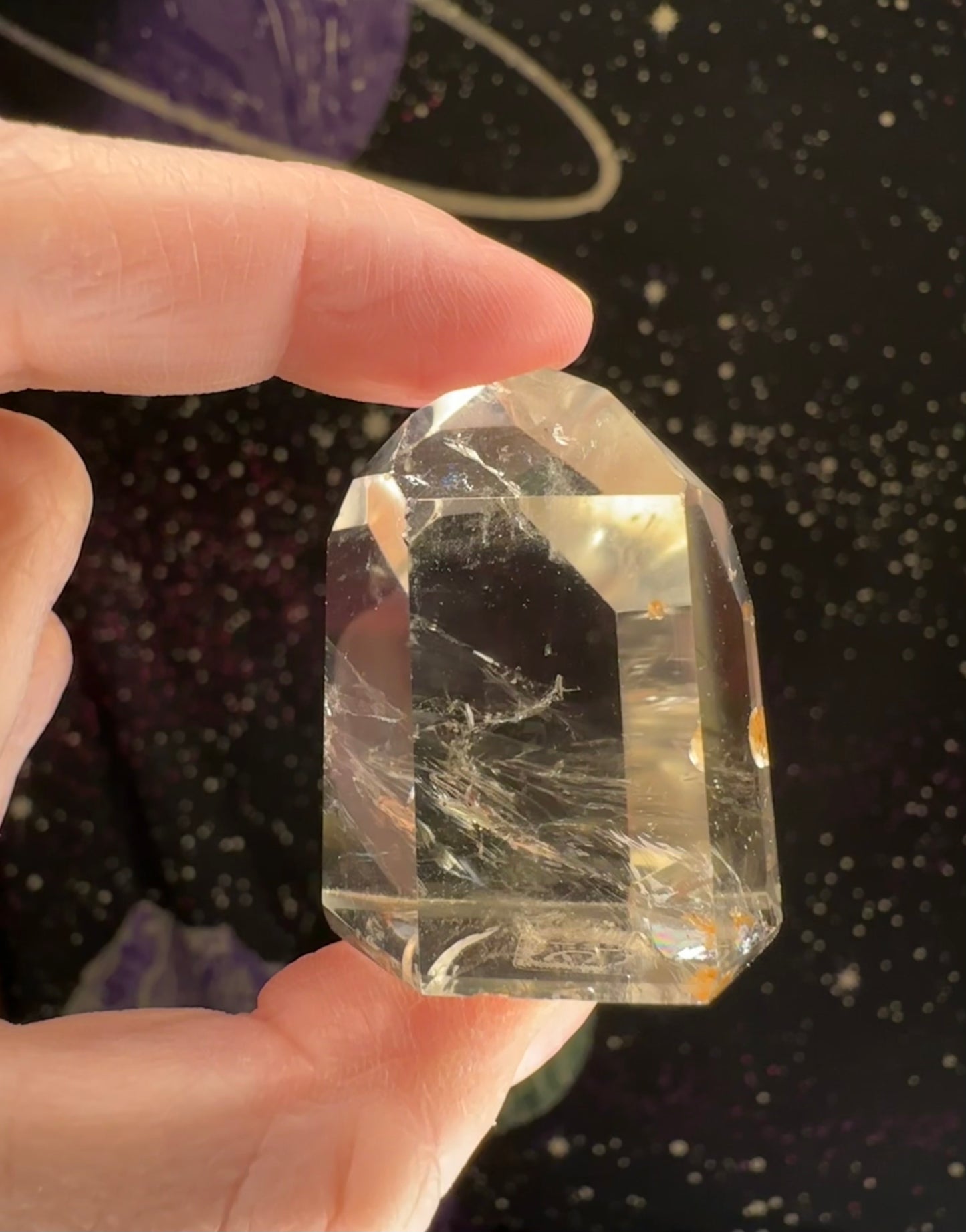Natural Citrine tower (Brazil)