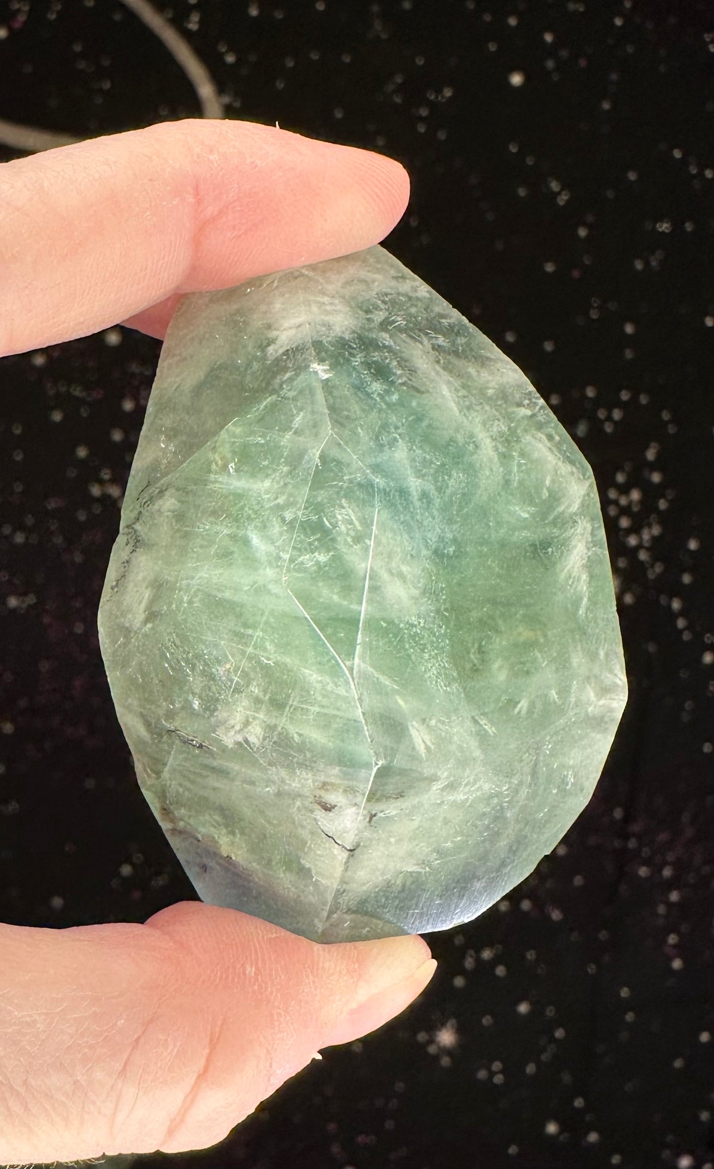 Feather/Baja Blast Fluorite Freeform