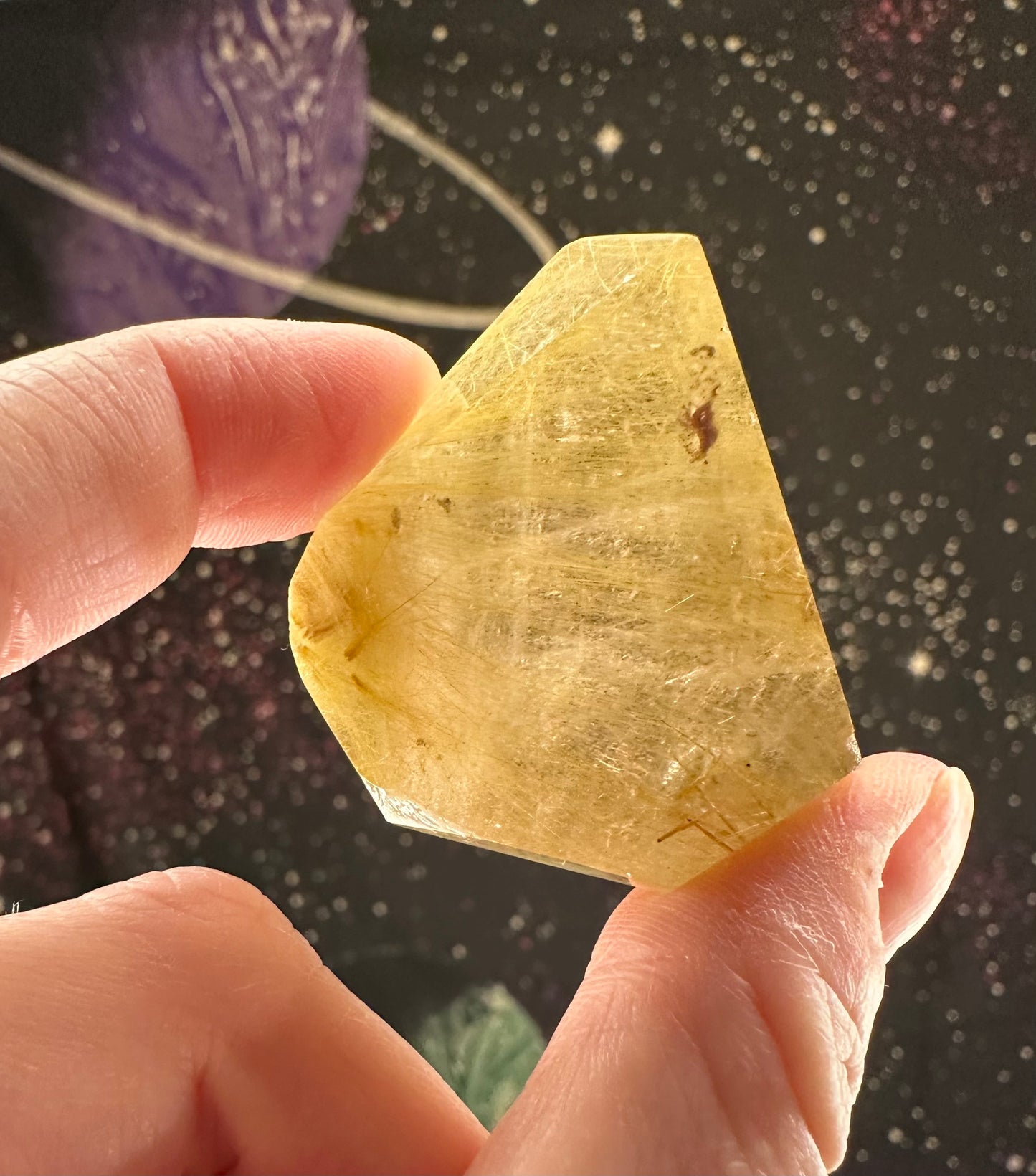 Golden Rutile Freeform