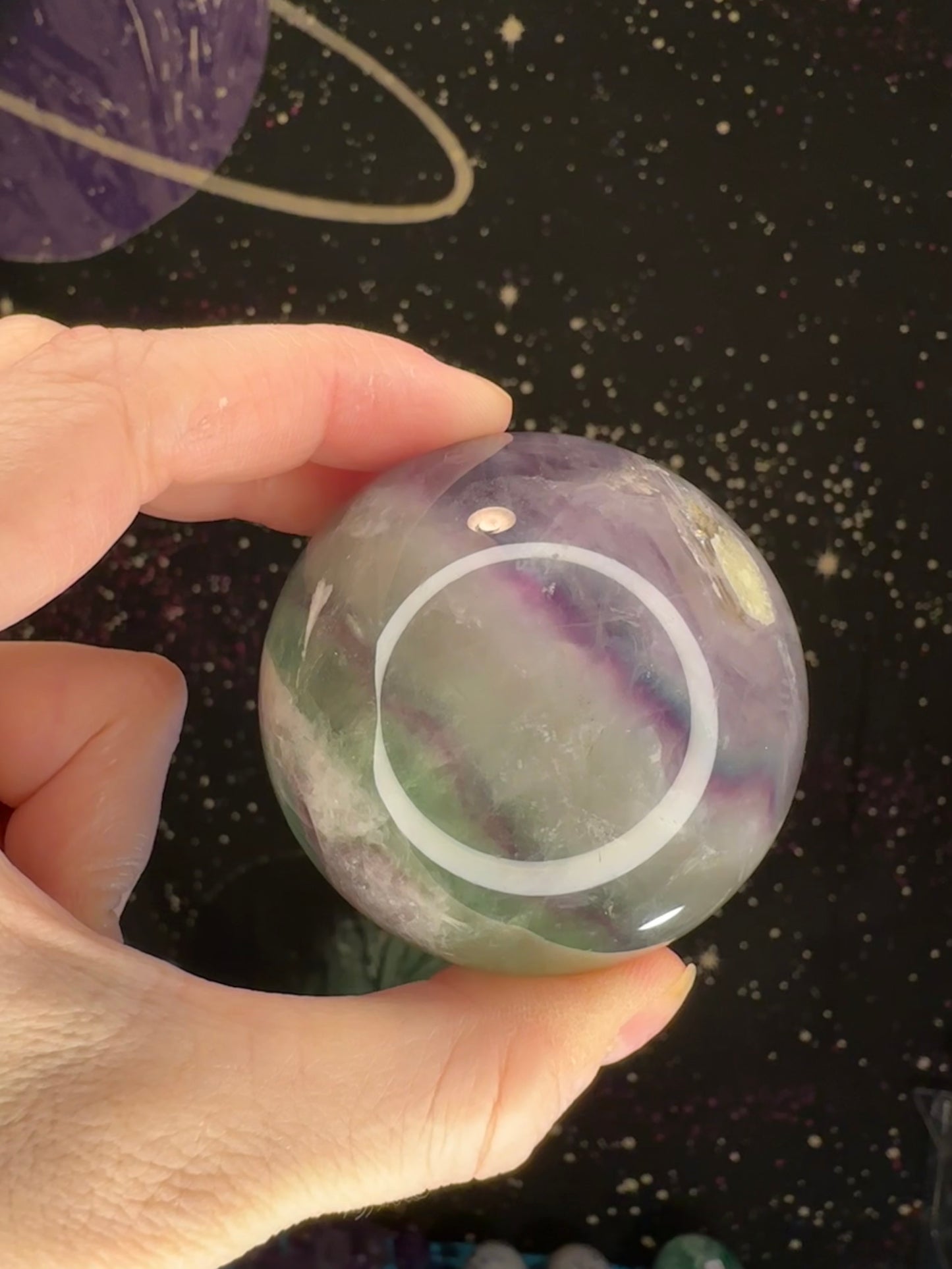 Fluorite Sphere