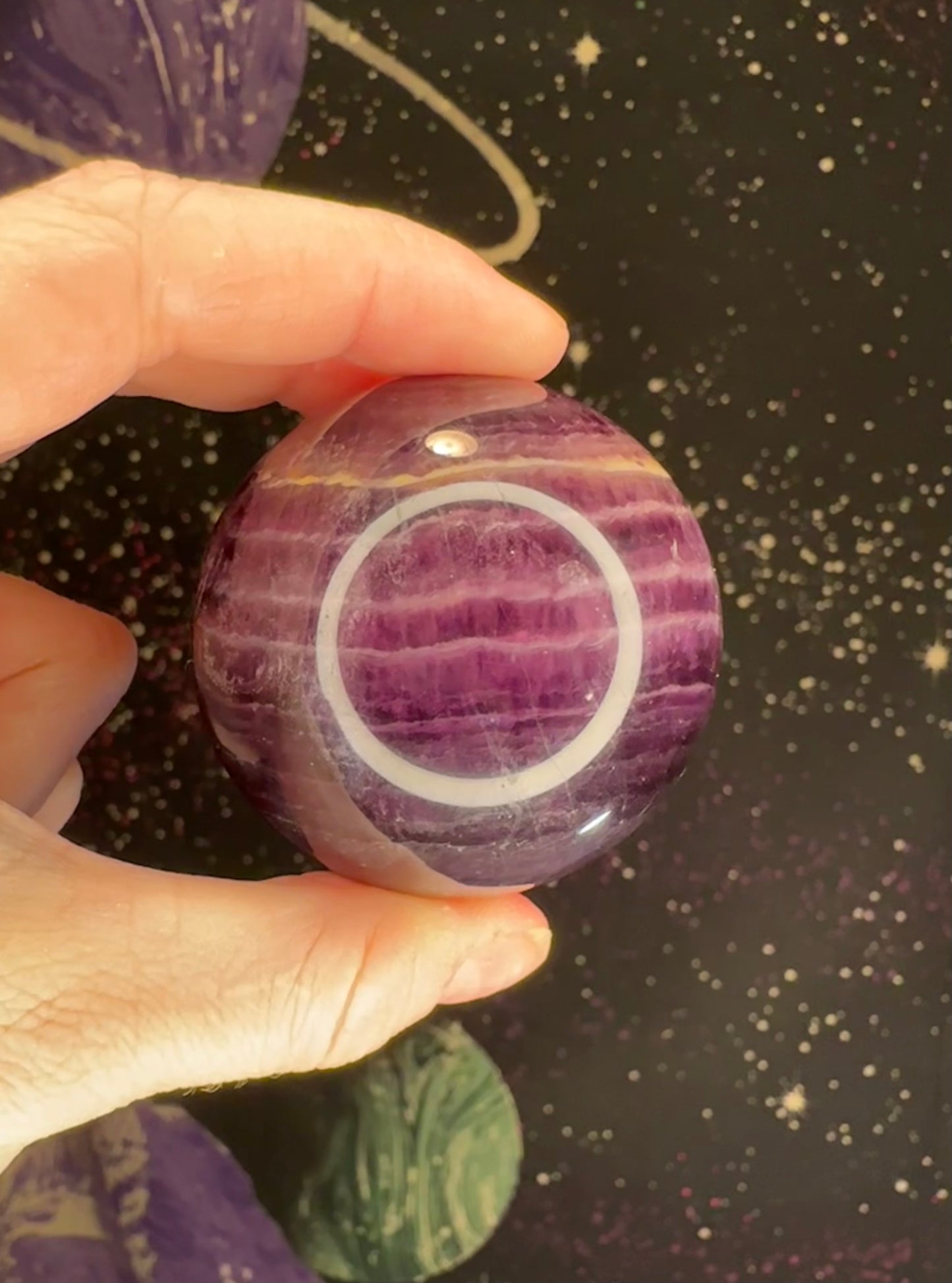 Candy Fluorite Sphere