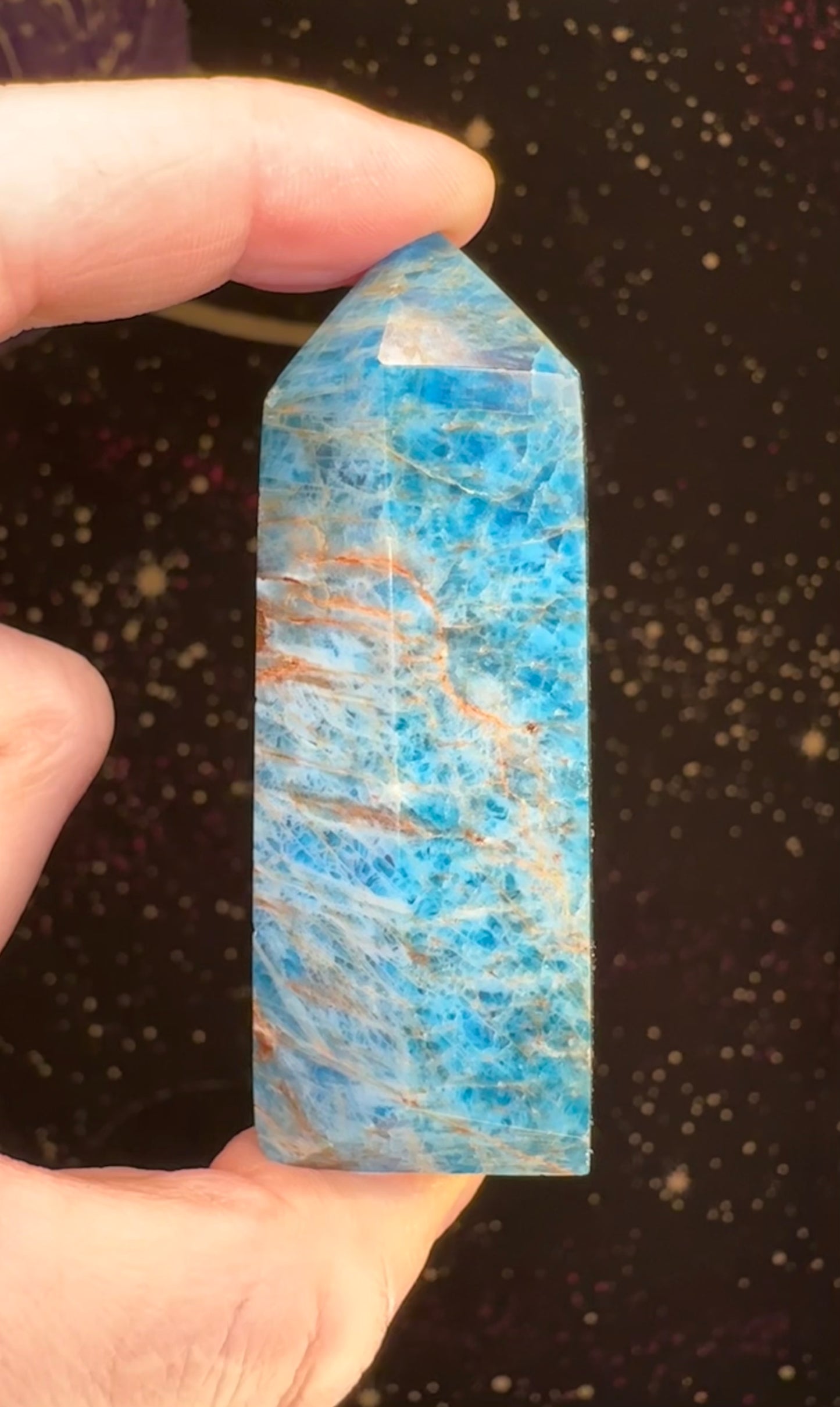 Blue Apatite Tower