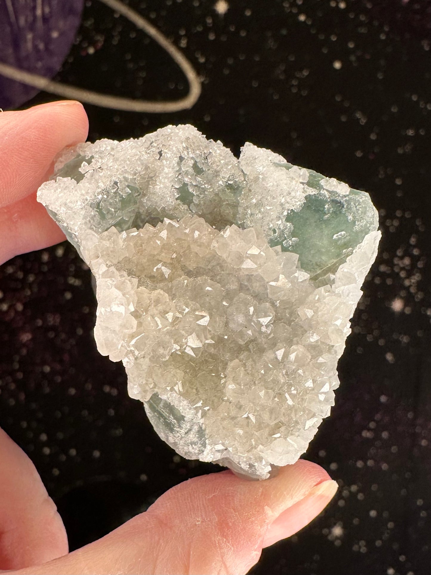 Sugar Green Cubic Fluorite