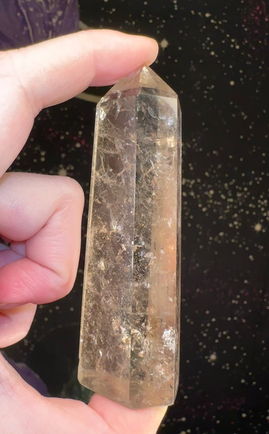 Smoky Quartz Tower