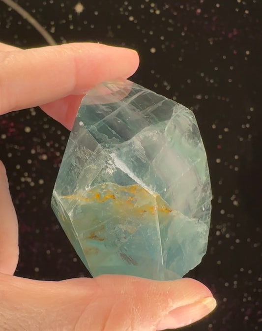 Blue/green Fluorite Freeform