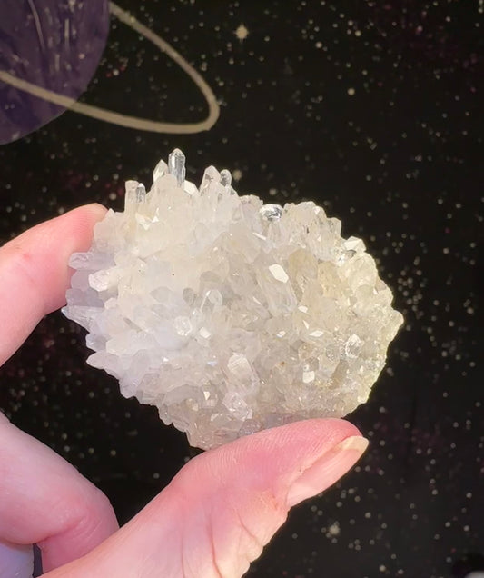 Chrysanthemum Quartz Cluster