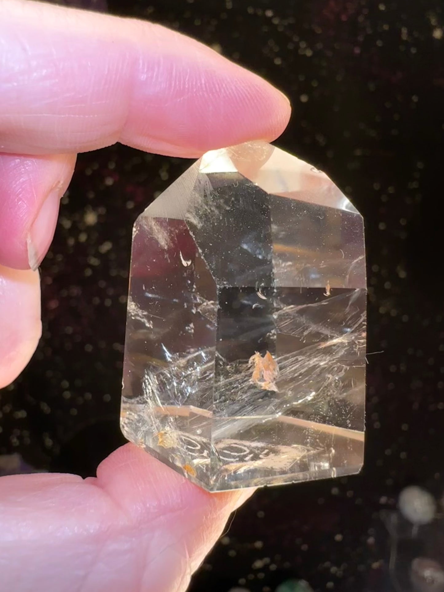 Natural Citrine tower (Brazil)