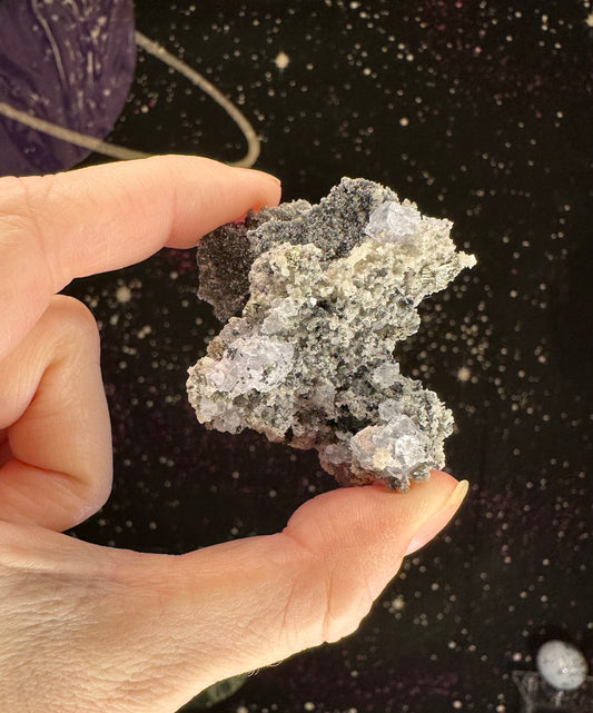 Pyrite on Fluorite Specimen