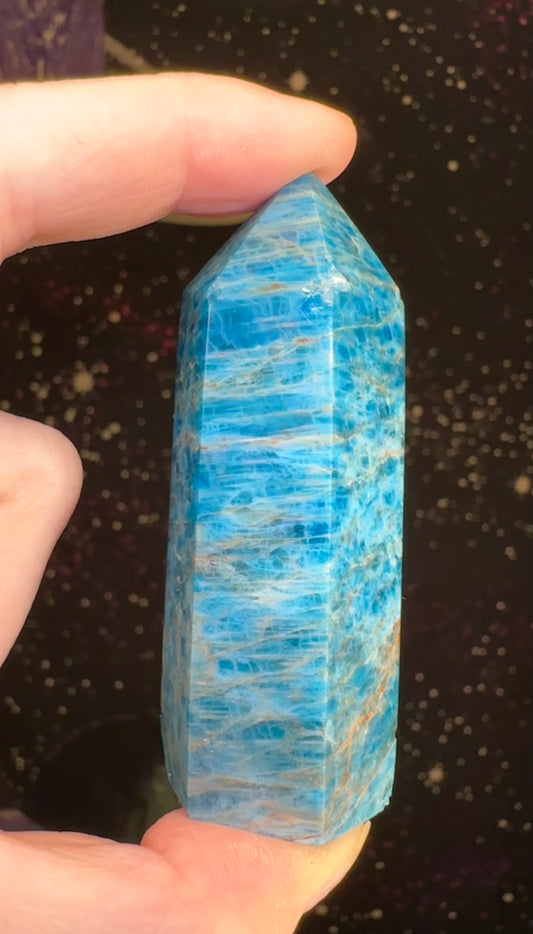 Blue Apatite Tower