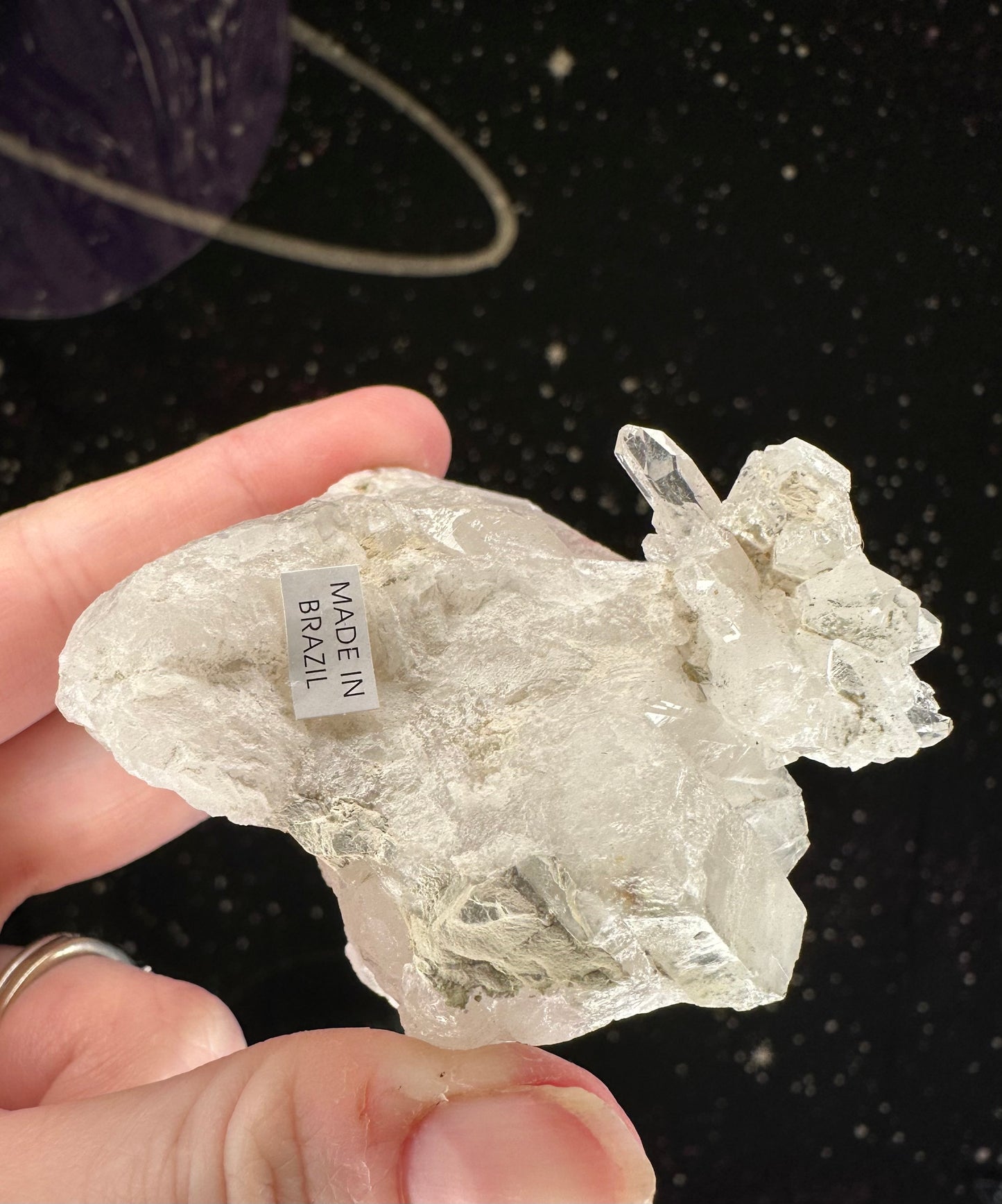 Clear Quartz Cluster