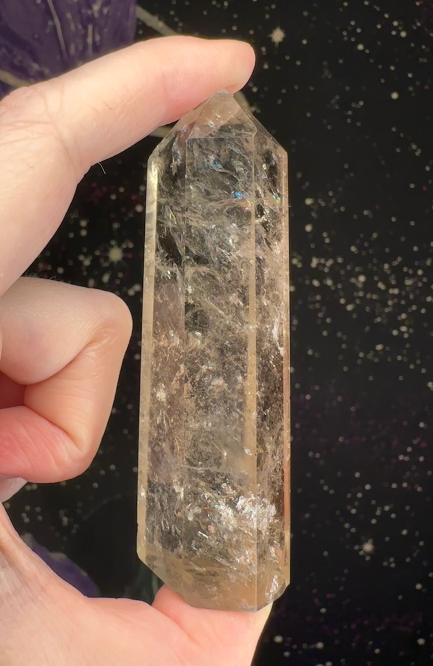 Smoky Quartz Tower